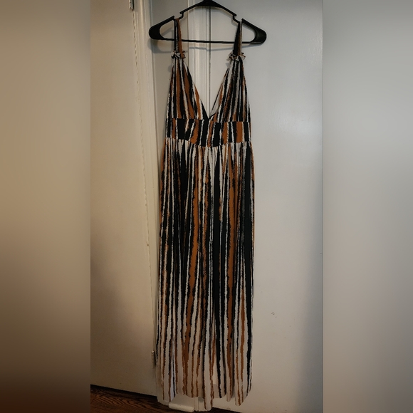 Ronny Kobo Multicolored Sallee Maxi Dress EUC - Picture 4 of 6